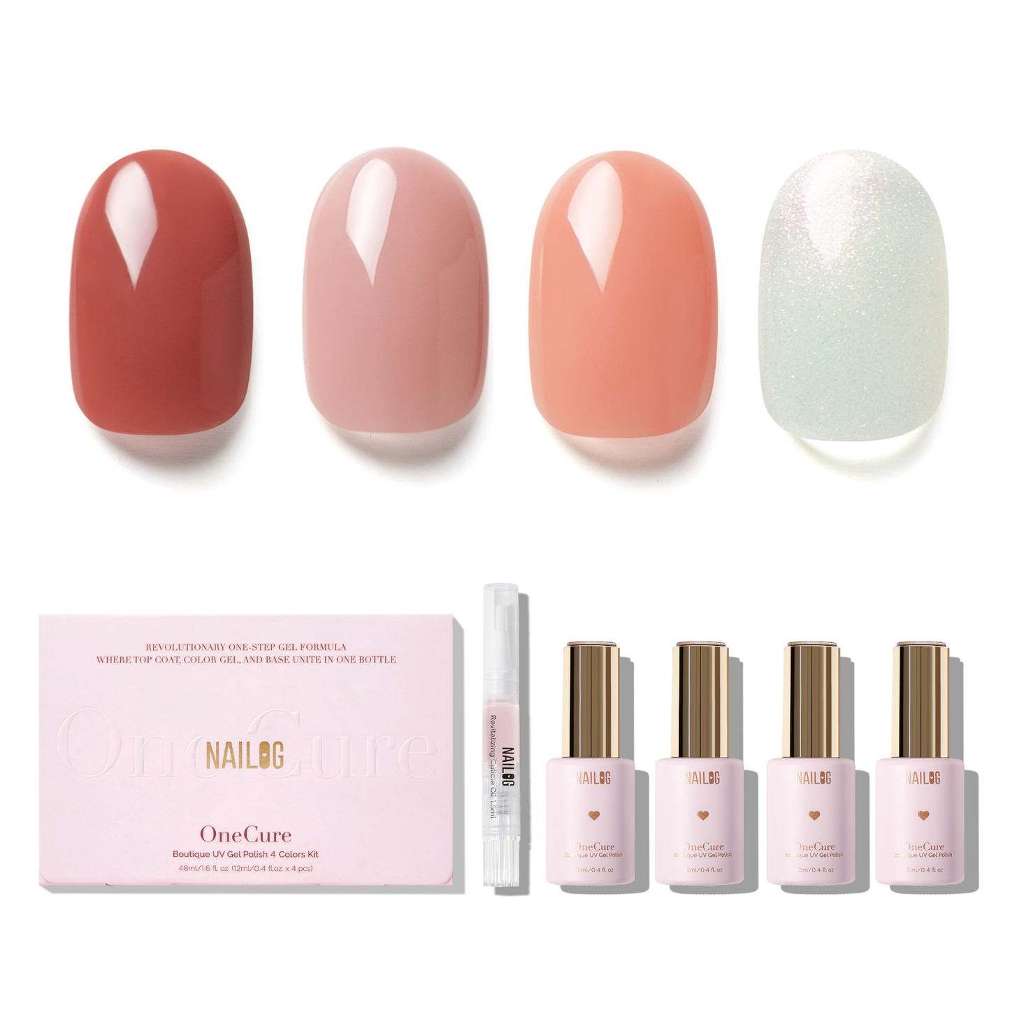 VELVET BLOOM | OneCure Gel Polish 4PC Kit