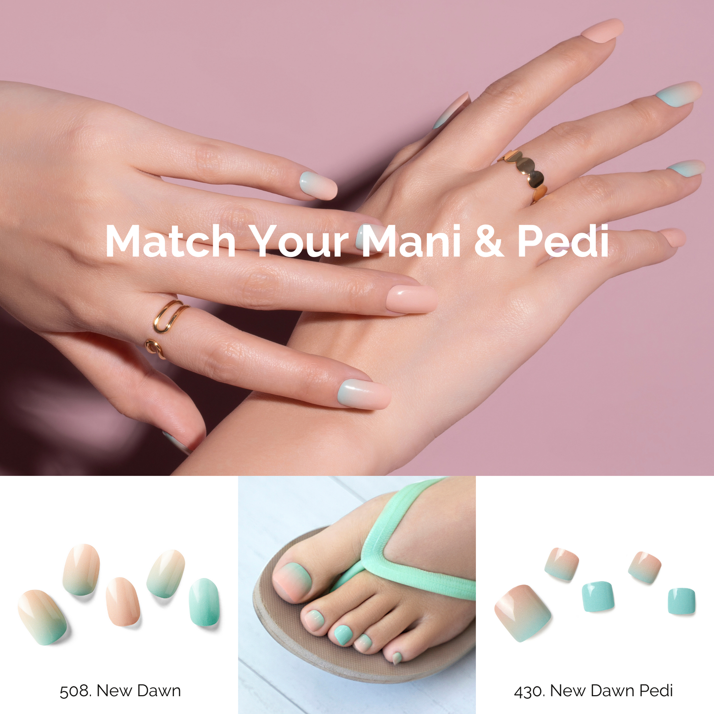 NEW DAWN | Pedi Strip 32PC