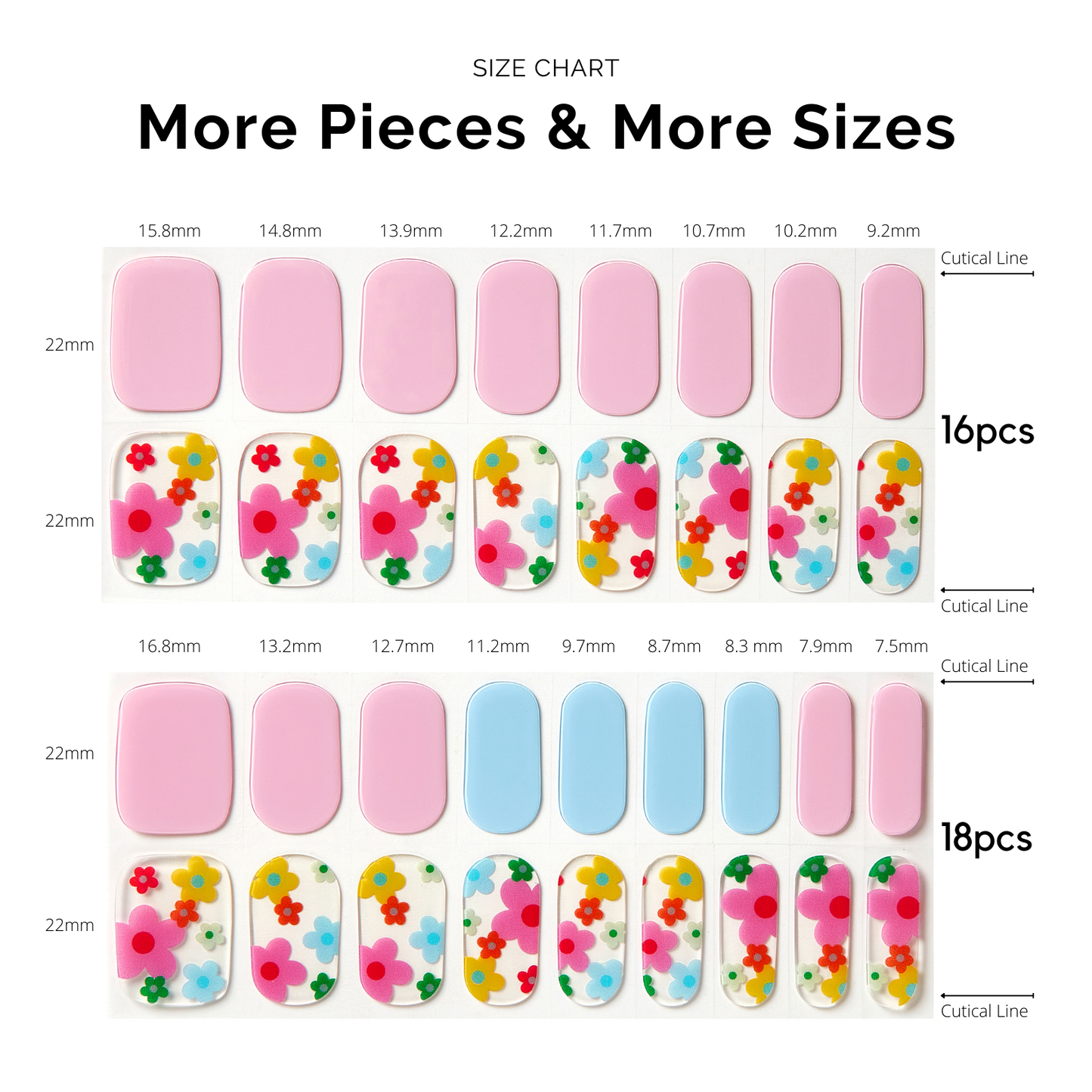 PETAL DANCE | Mani Strip 34PC