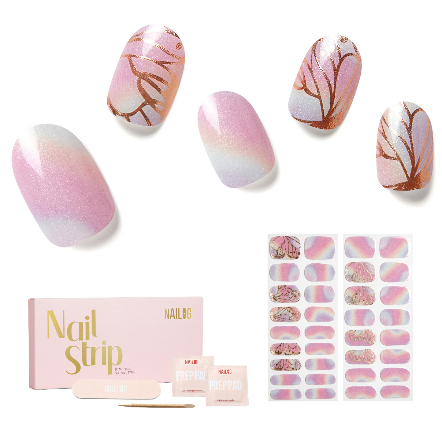 FLYING WINGS | Mani Strip 34PC